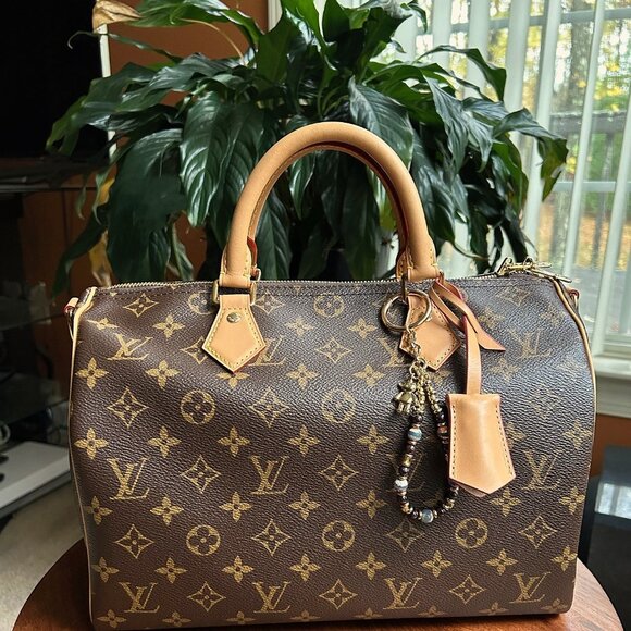 BOHO BEADED Bag Charm Gold Tone Teddy Bear - Picture 3 of 10